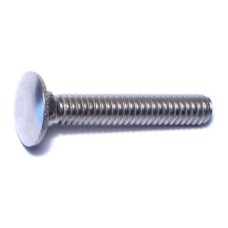 1/4-20 X 1-1/2 18-8 Stainless Steel Coarse Thread Carriage Bolts 50PK